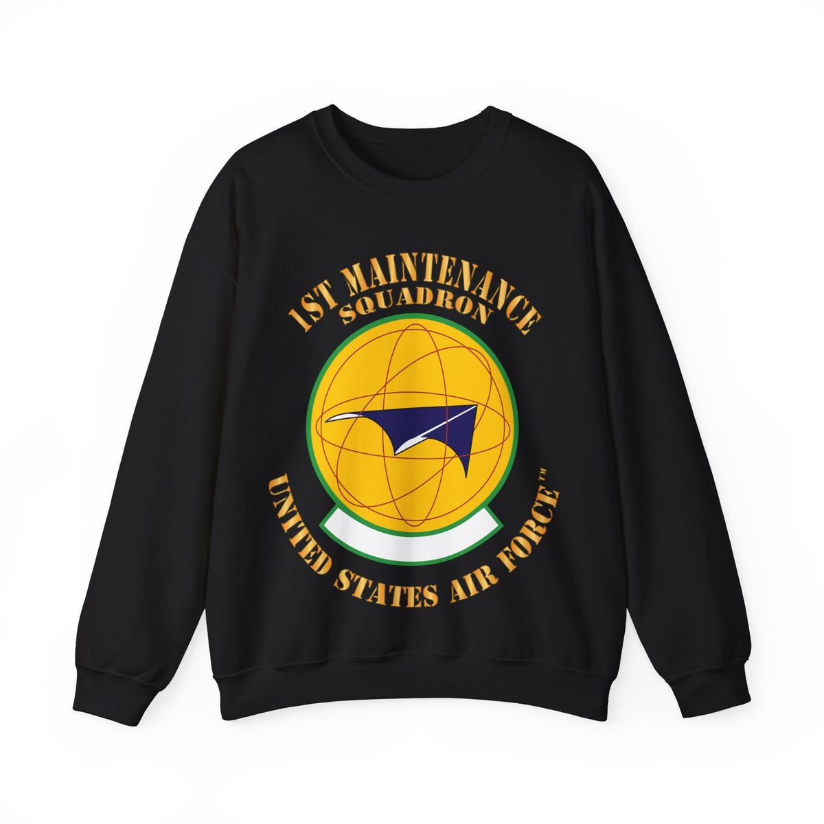 Crewneck Sweatshirt - USAF - 1st Maintenance Squadron X 300