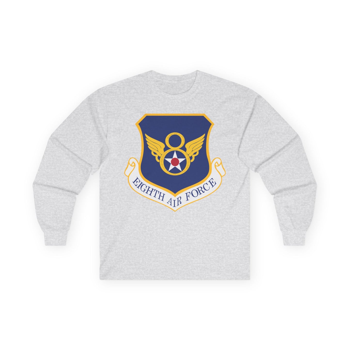Unisex Ultra Cotton Long Sleeve Tee - USAF - 8th Air Force wo txt X 300