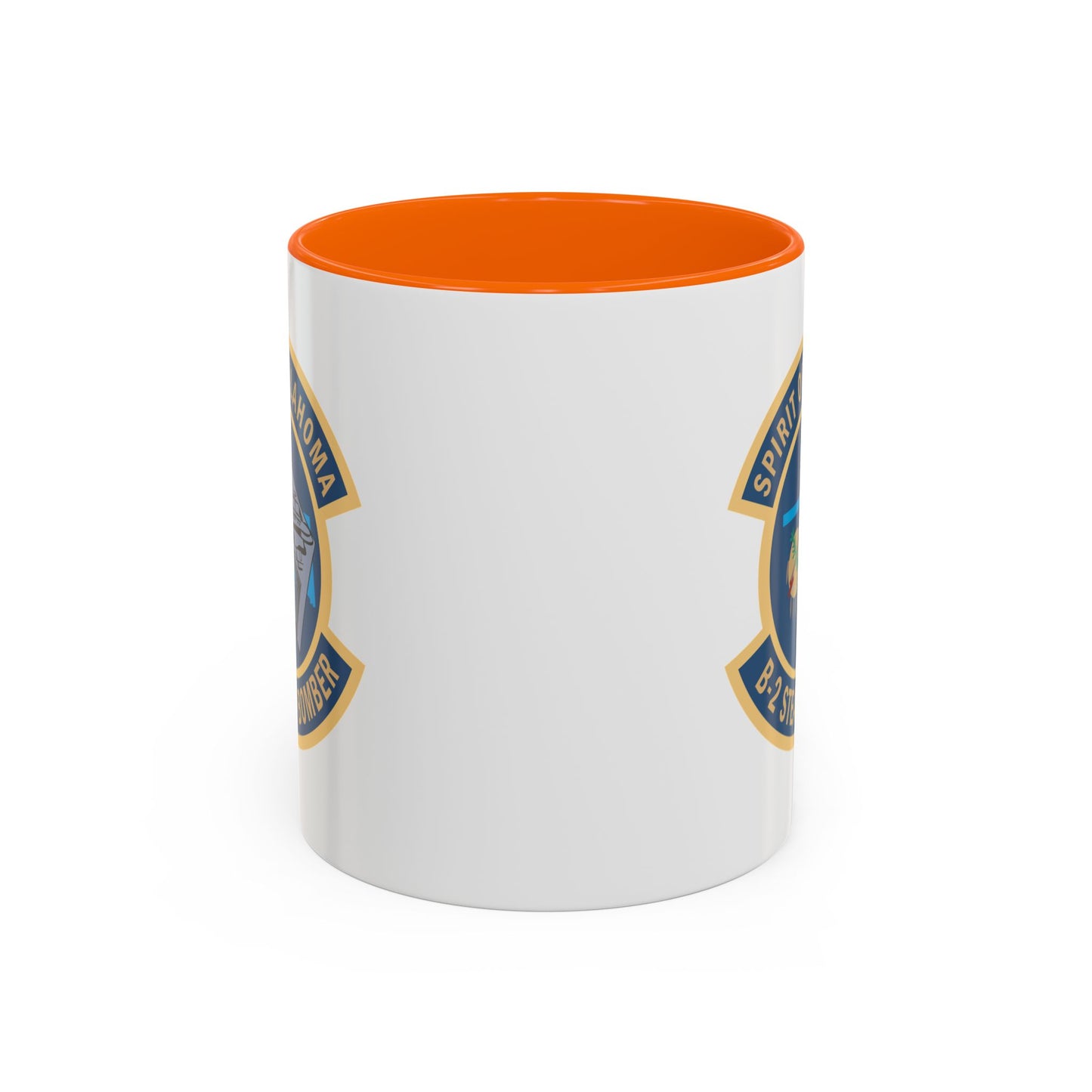 Accent Coffee Mug (11oz & 15oz) - USAF - B2 - Spirit of Oklahoma - Stealth Bomber wo txt X 300