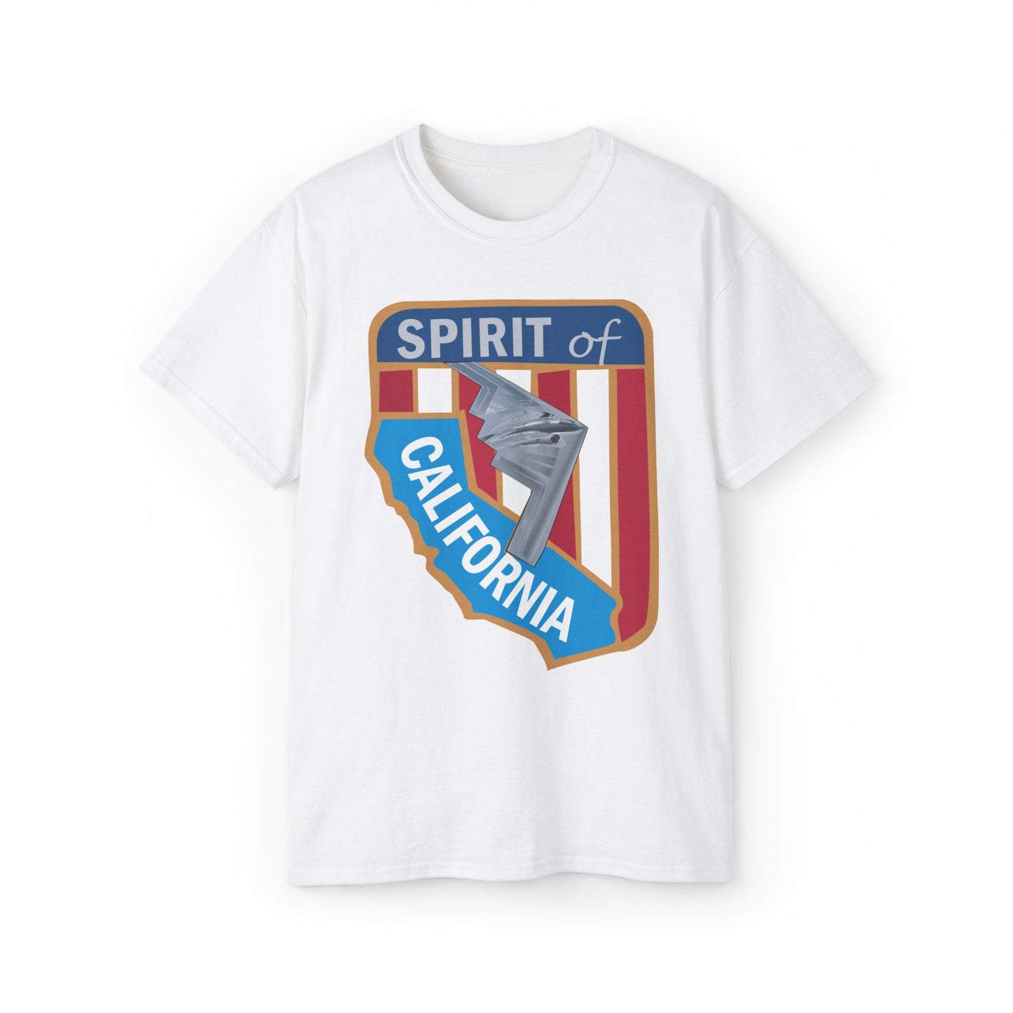 Unisex Ultra Cotton Tee - USAF - B2 - Spirit of California - Stealth Bomber wo txt X 300