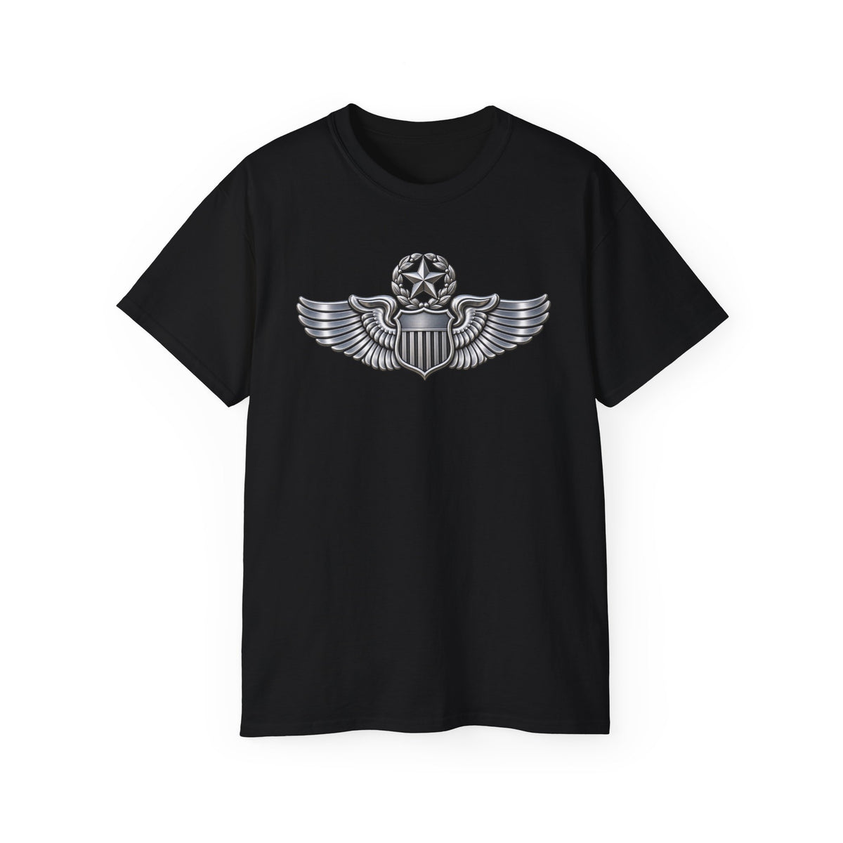 Unisex Ultra Cotton Tee - USAF - Master Pilot Badge wo txt - 3D - Enhanced