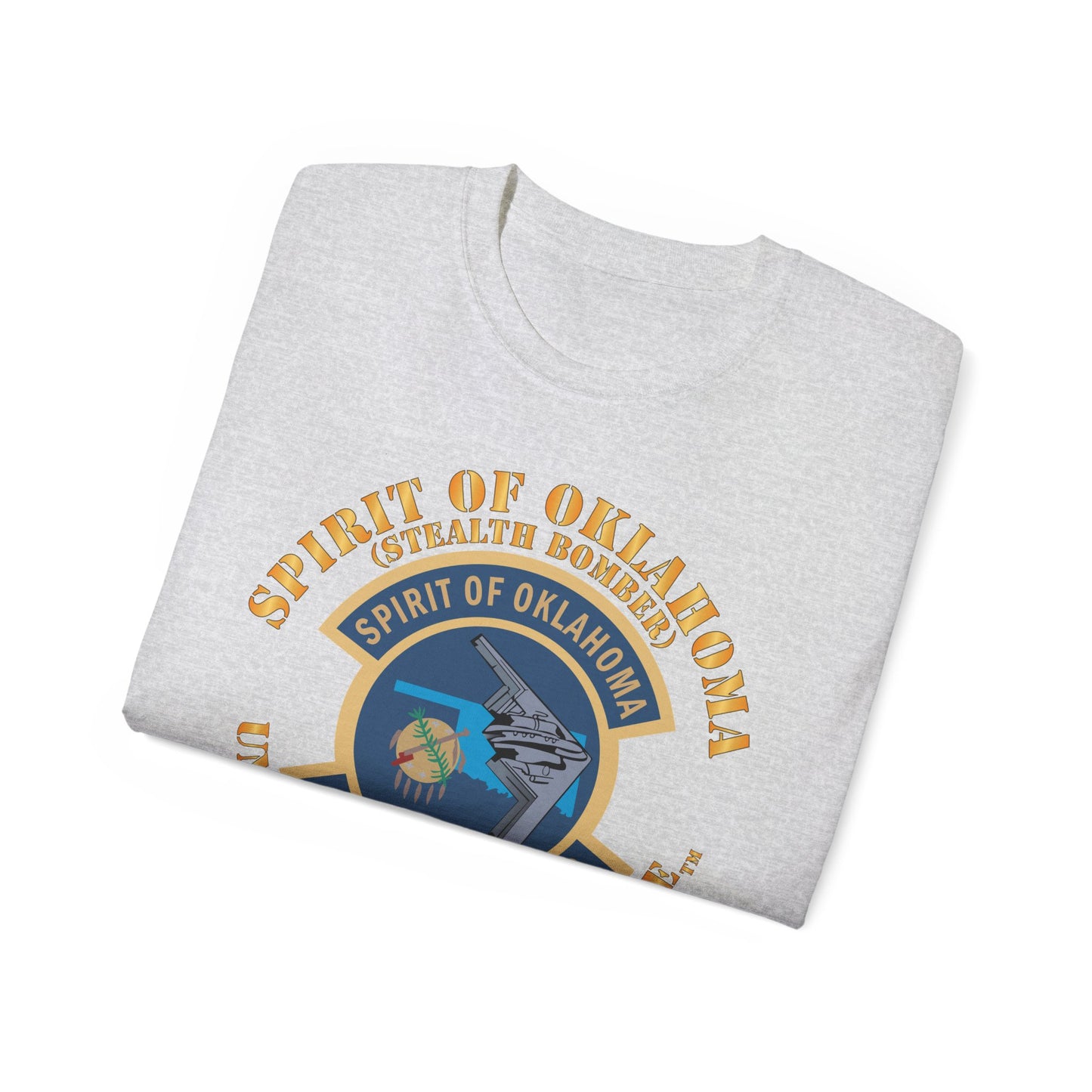 Unisex Ultra Cotton Tee - USAF - B2 - Spirit of Oklahoma - Stealth Bomber X 300