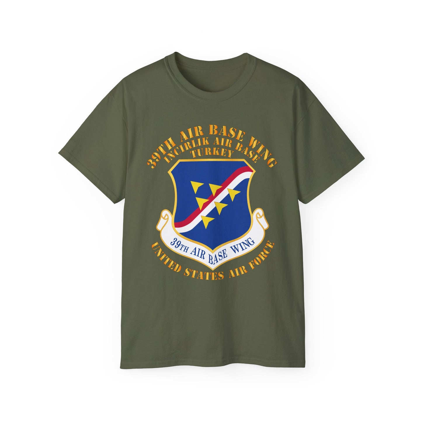 Unisex Ultra Cotton Tee - USAF - 39th Airbase Wing - 3rd AF - Incirlik Air Base - Turkey