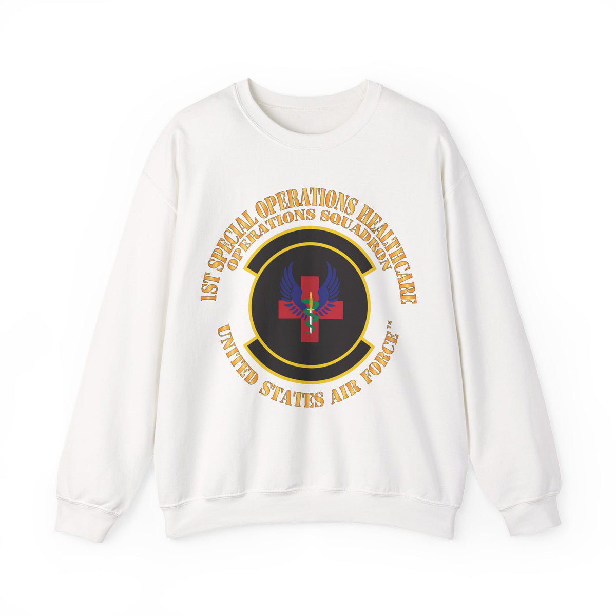 Crewneck Sweatshirt - USAF - 1st Special Operations Healthcare Operations Squadron X 300