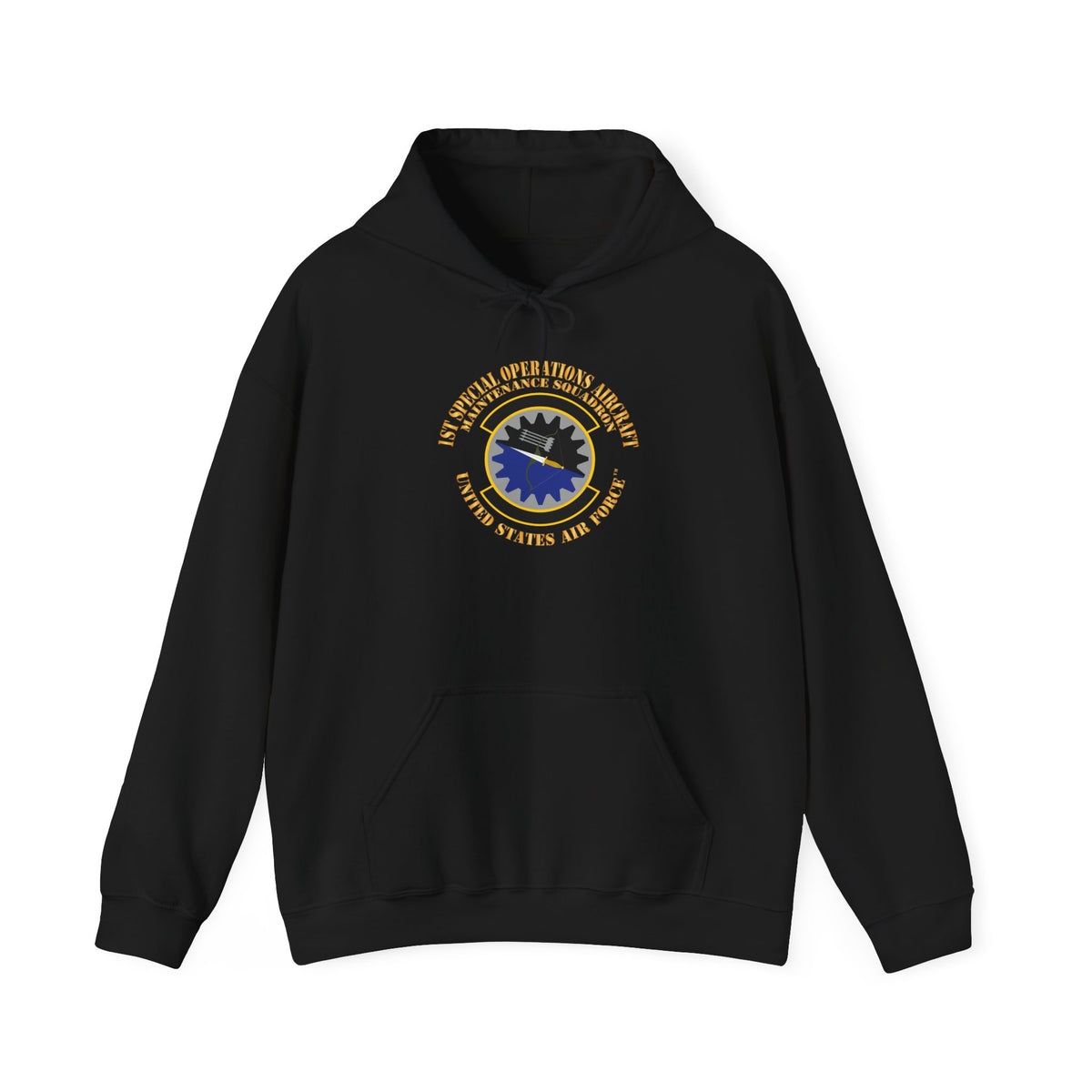 Unisex Heavy Blend Hooded Sweatshirt - USAF - 1st Special Operations Aircraft Maintenance Squadron X 300