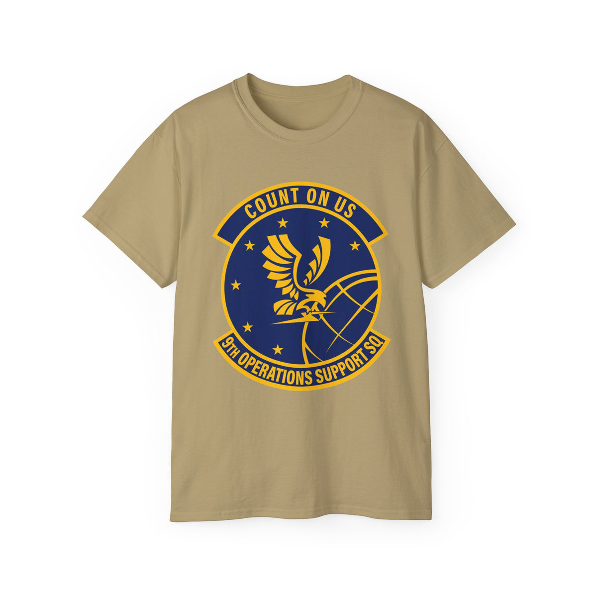 Unisex Ultra Cotton Tee - USAF - 9th Operations Support Squadron wo txt X 300