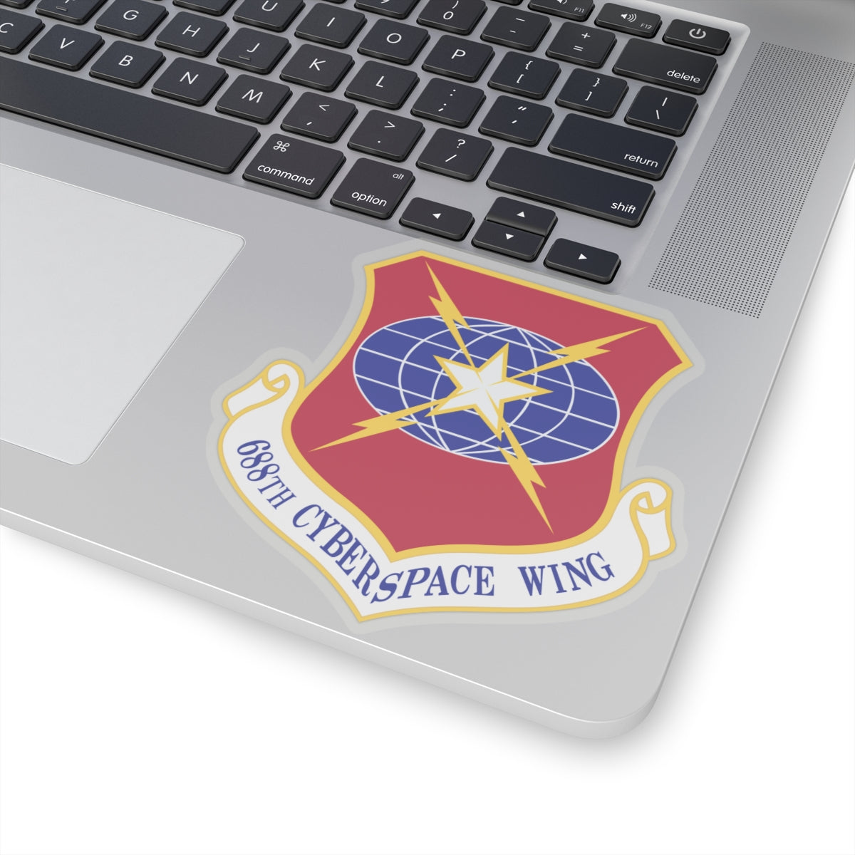 Kiss-Cut Stickers - USAF - 688th Cyberspace Wing wo Txt X 300