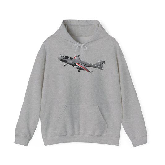 Unisex Heavy Blend Hooded Sweatshirt - Aircraft - Navy - A-6A Intruder X 300