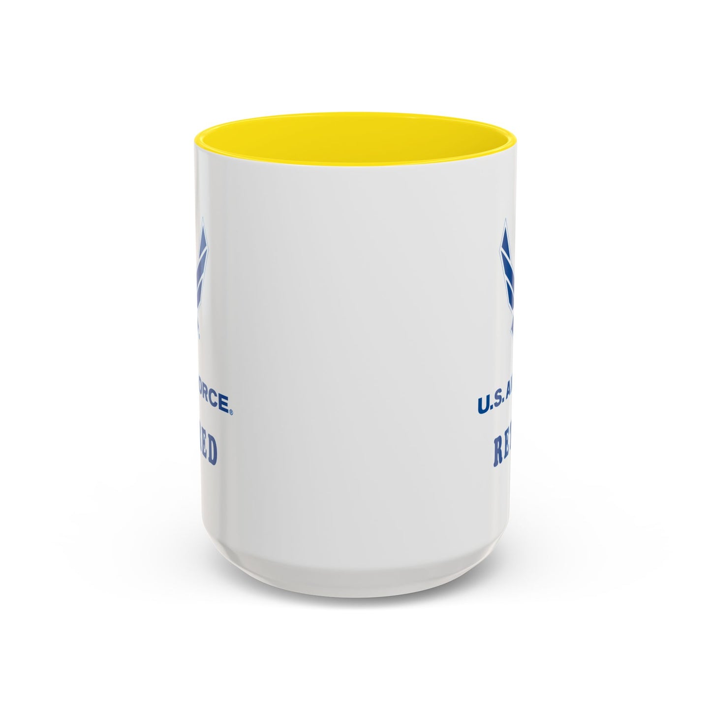 Accent Coffee Mug (11oz & 15oz) - USAF - Air Force - Retired X 300