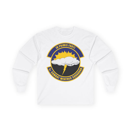 Unisex Ultra Cotton Long Sleeve Tee - USAF - 1st Combat Weather Squadron (PACAF) wo txt