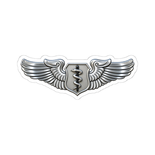 Kiss-Cut Stickers - USAF - Flight Surgeon Badge wo txt - 3D - Enhanced