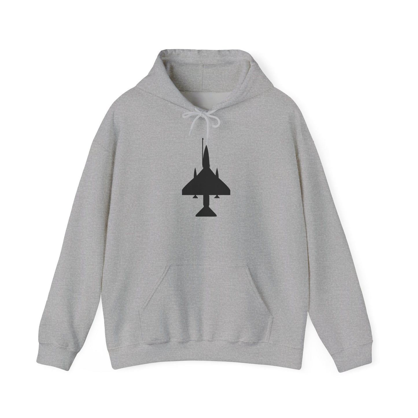 Unisex Heavy Blend Hooded Sweatshirt - Aircraft - A-4 SkyHawk - Top - Silhouette X 300
