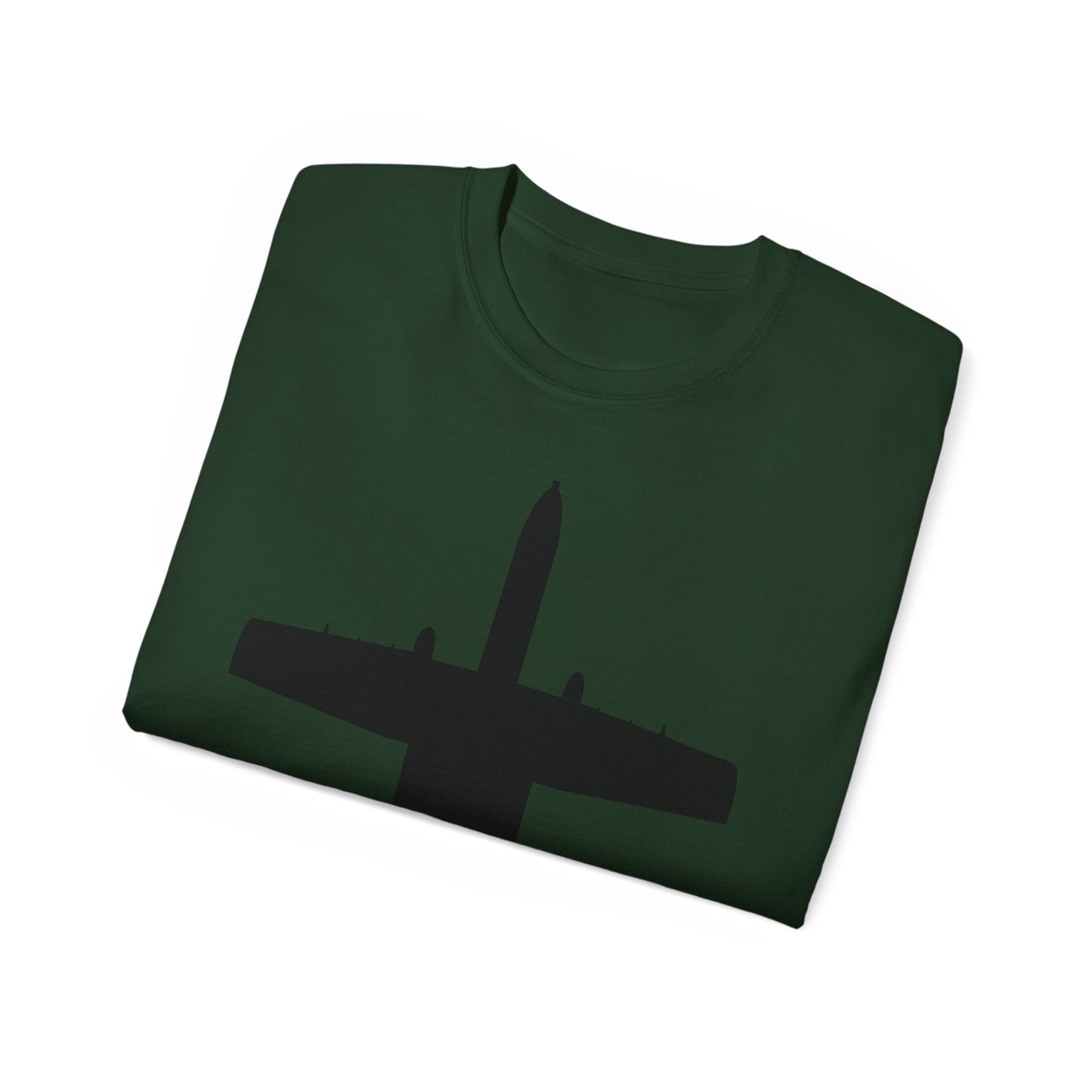 Unisex Ultra Cotton Tee - Aircraft - USAF - A-10 Thunderbolt II - Top - Silhouette X 300