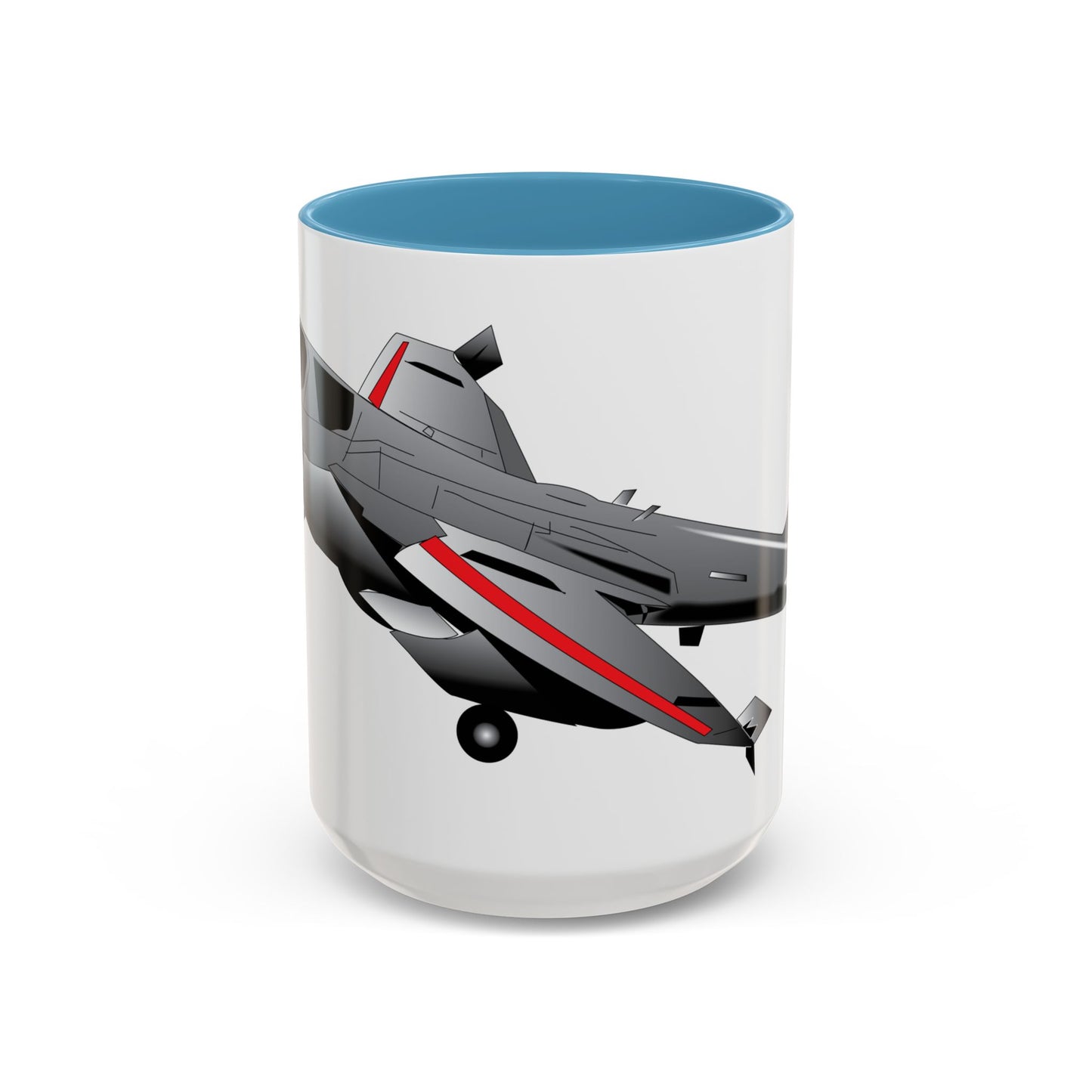 Accent Coffee Mug (11oz & 15oz) - Aircraft - Navy - A-6A Intruder X 300