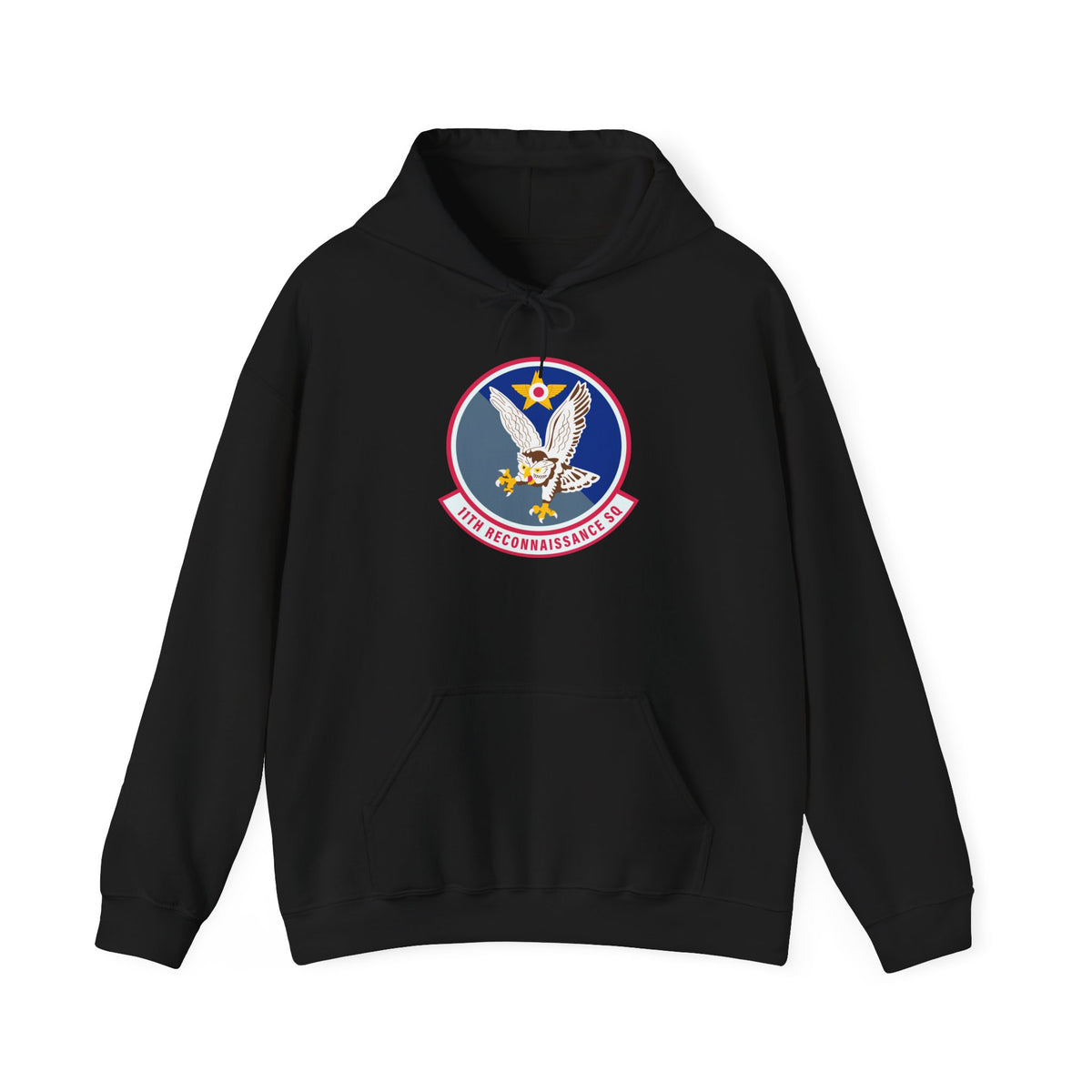 Unisex Heavy Blend Hooded Sweatshirt - USAF - 11th Attack Squadron wo txt