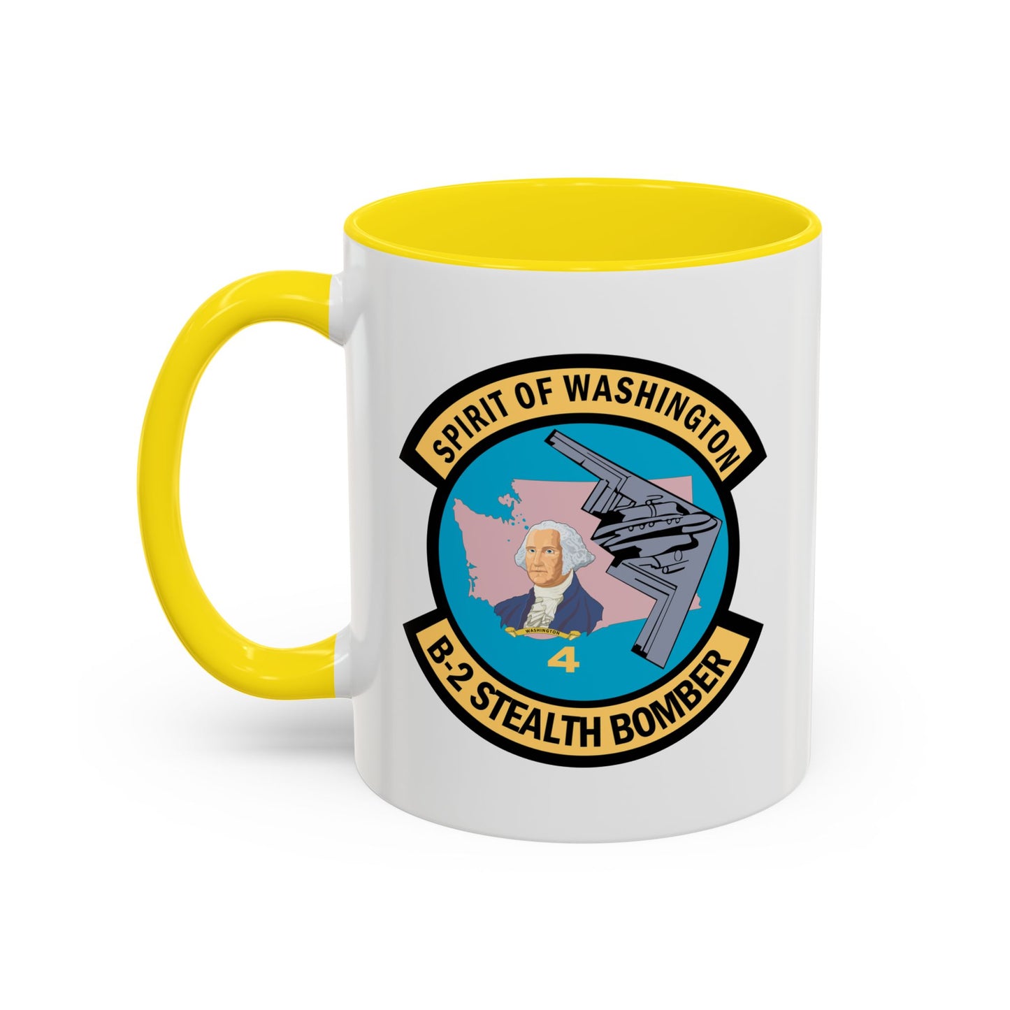 Accent Coffee Mug (11oz & 15oz) - USAF - B2 - Spirit of Washington - Stealth Bomber wo txt X 300