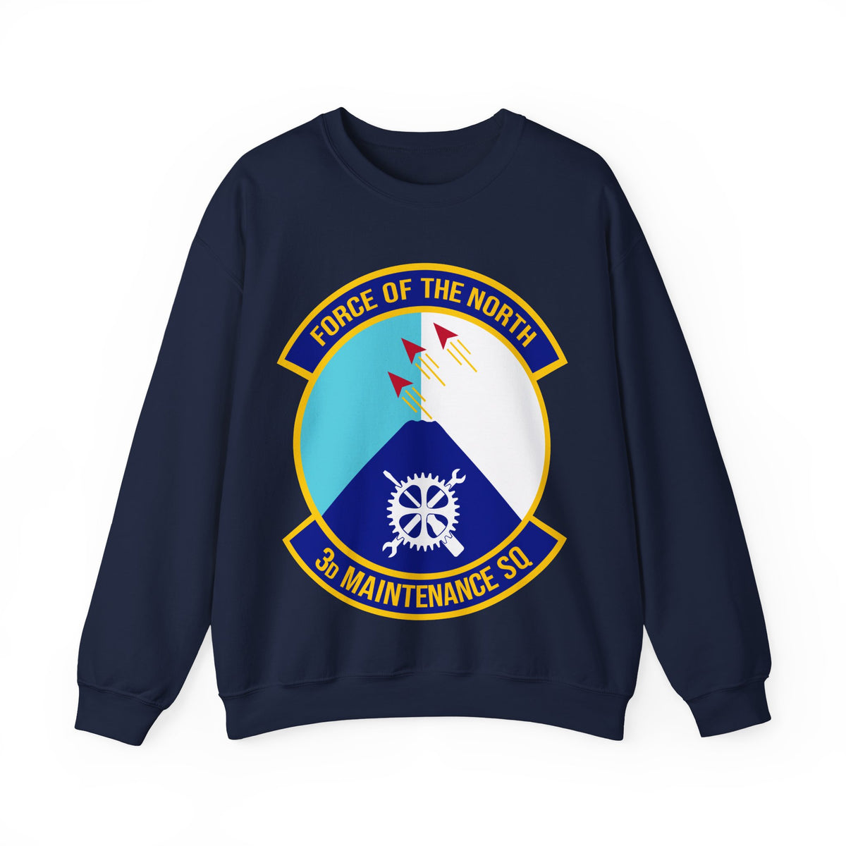 Crewneck Sweatshirt - USAF - 3rd Maintenance Squadron wo txt X 300