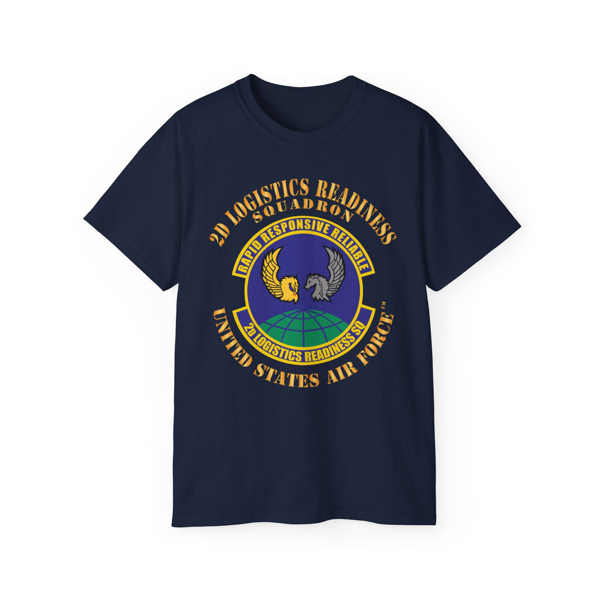 Unisex Ultra Cotton Tee - USAF - 2d Logistics Readiness Squadron