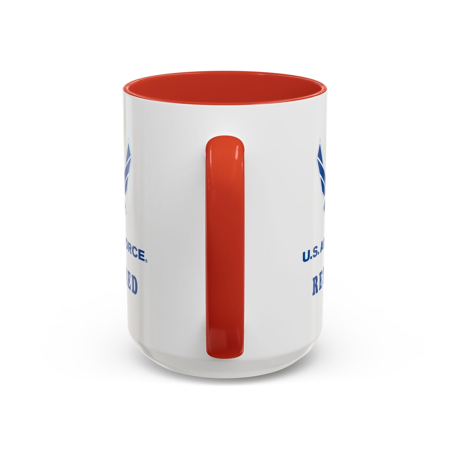 Accent Coffee Mug (11oz & 15oz) - USAF - Air Force - Retired X 300