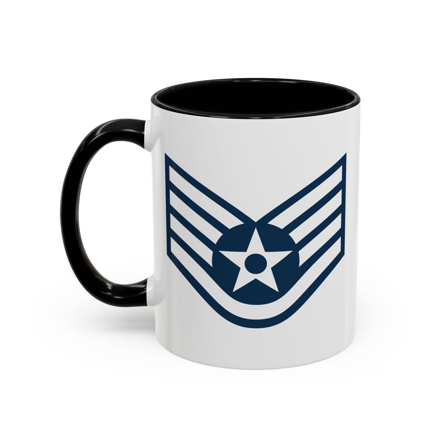 Accent Coffee Mug (11oz & 15oz) - USAF - Staff Sergeant (E5) - 2020
