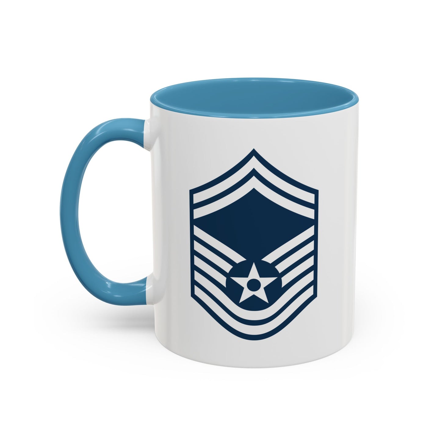 Accent Coffee Mug (11oz & 15oz) - USAF - Senior Master Sergeant (E8a) - 2020