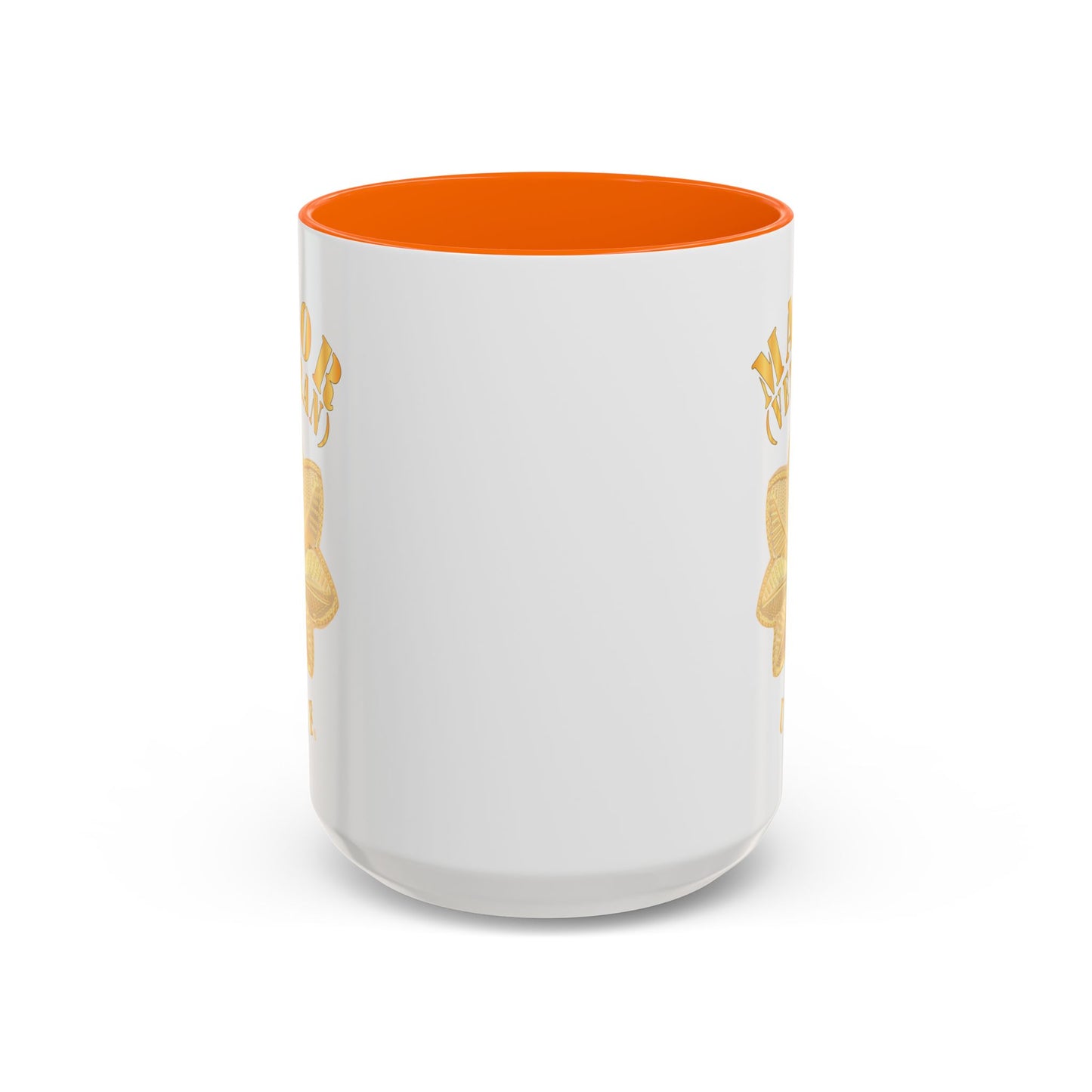 Accent Coffee Mug (11oz & 15oz) - USAF - Major - Veteran - USAF X 300
