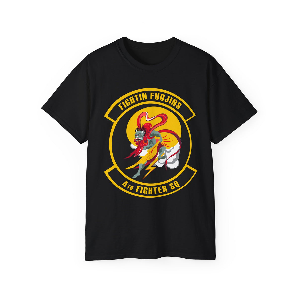 Unisex Ultra Cotton Tee - USAF - 4th Fighter Squadron wo txt