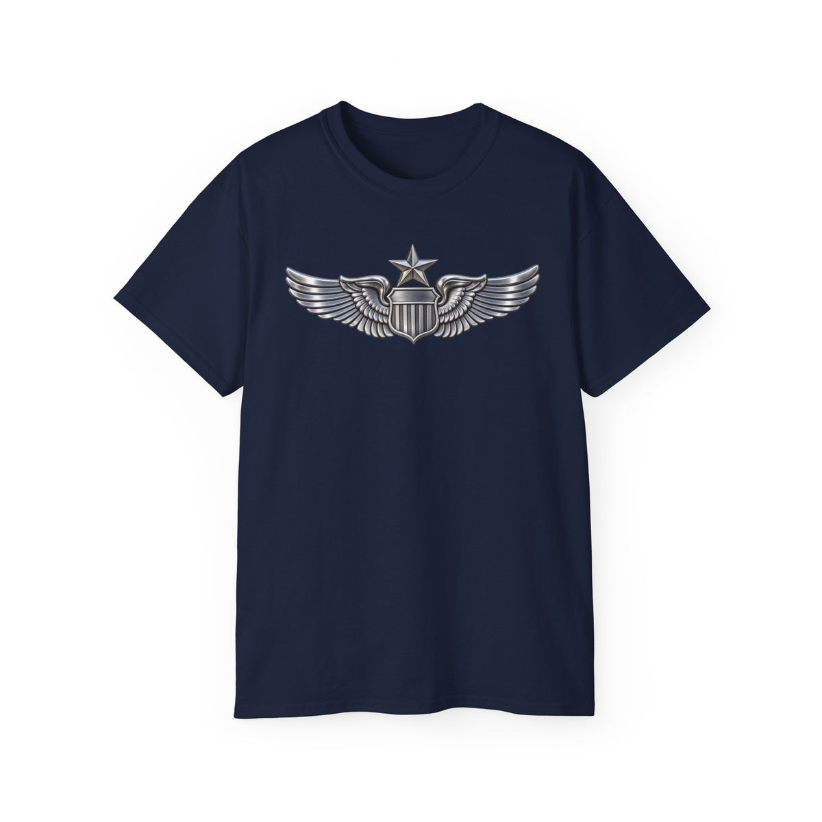 Unisex Ultra Cotton Tee - USAF - Senior Pilot Badge wo txt - 3D - Enhanced