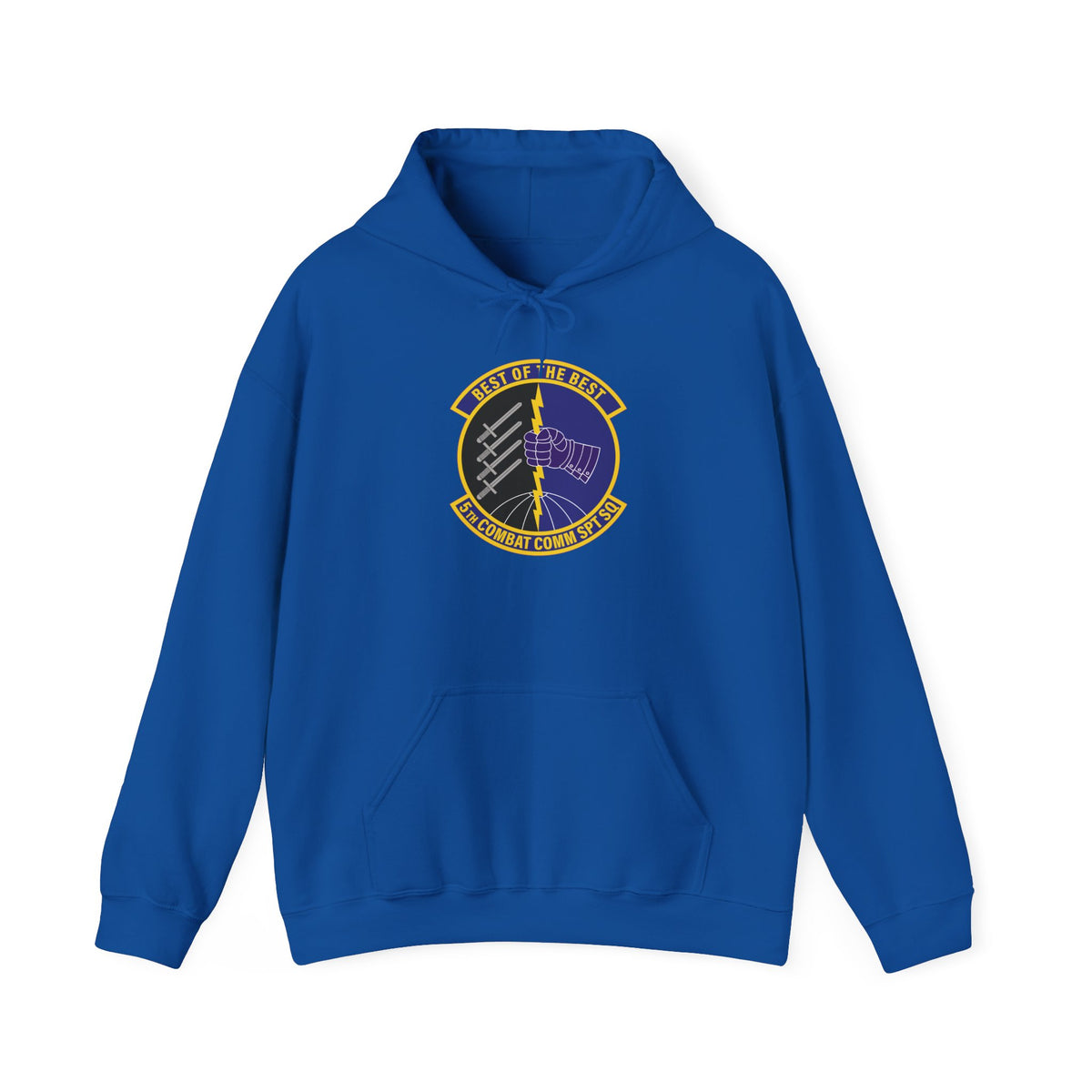 Unisex Heavy Blend Hooded Sweatshirt - USAF - 5th Combat Communications Support Sq wo txt X 300