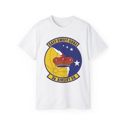 Unisex Ultra Cotton Tee - USAF - 3rd Airlift Squadron wo txt