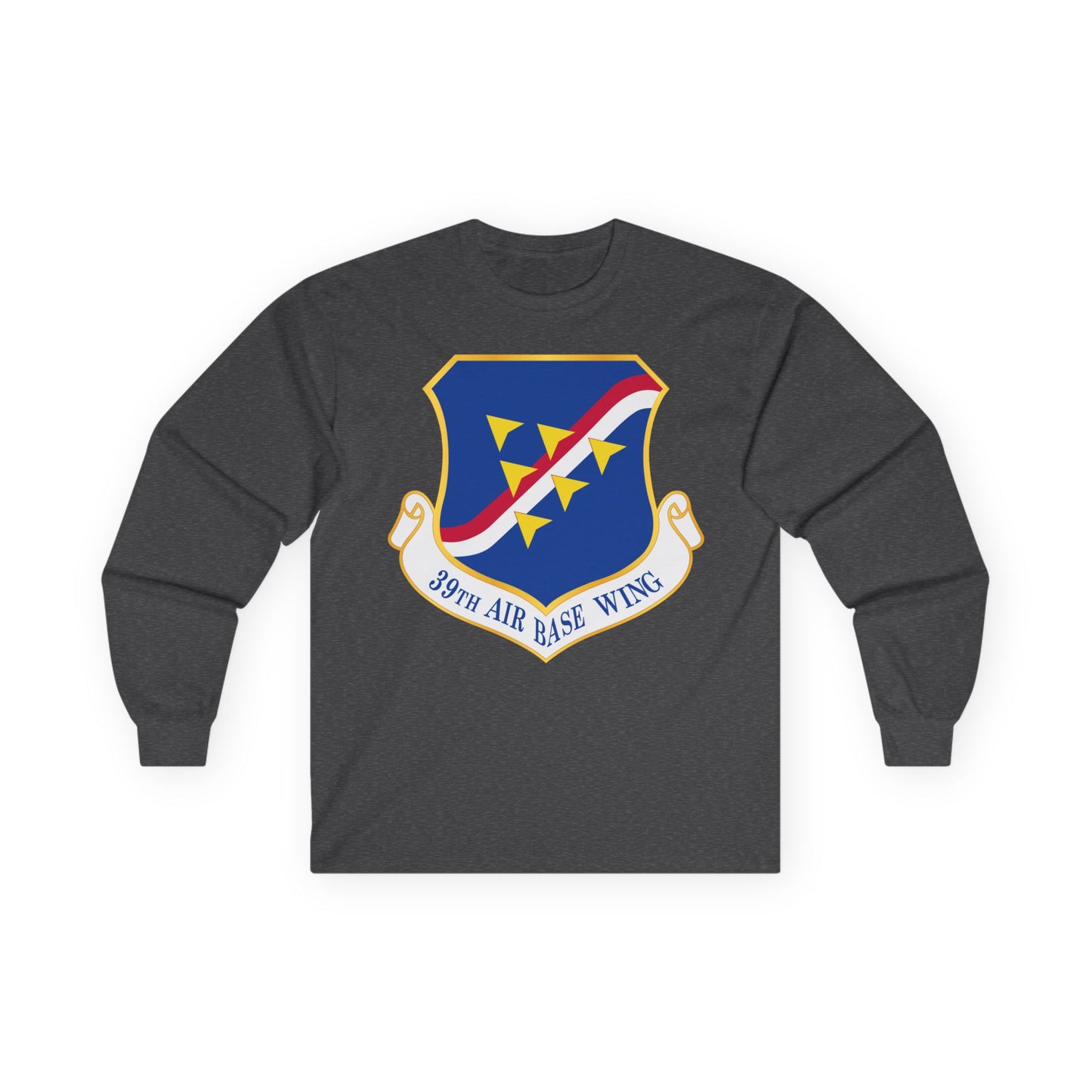 Unisex Ultra Cotton Long Sleeve Tee - USAF - 39th Airbase Wing wo Txt