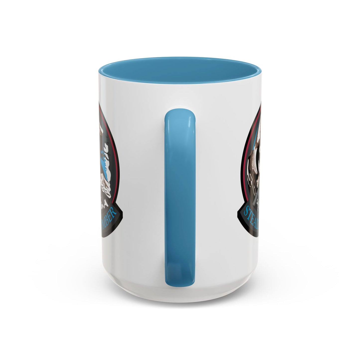 Accent Coffee Mug (11oz & 15oz) - USAF - B2 - Grim Reaper - Stealth Bomber wo txt X 300