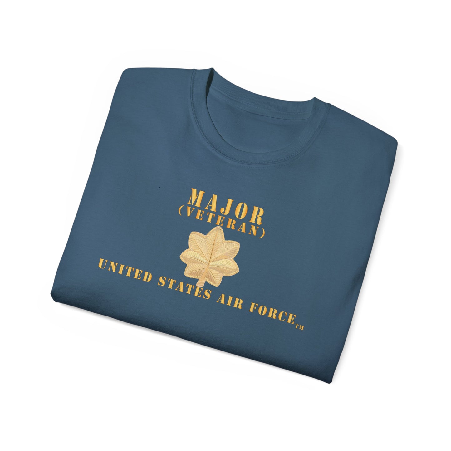 Unisex Ultra Cotton Tee - USAF - Major - MAJ - Veteran X 300
