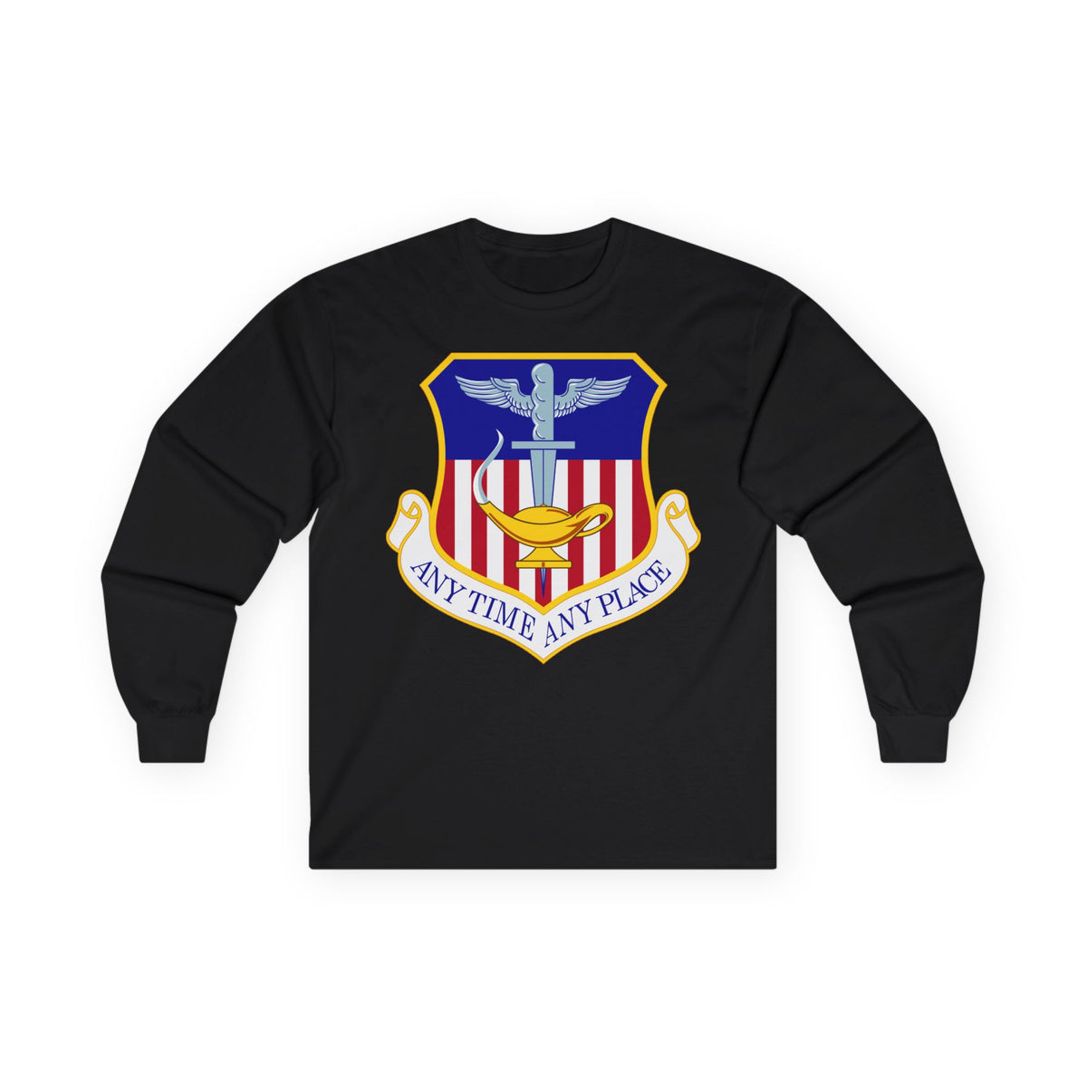 Unisex Ultra Cotton Long Sleeve Tee - USAF - 1st Special Operations Wing wo txt