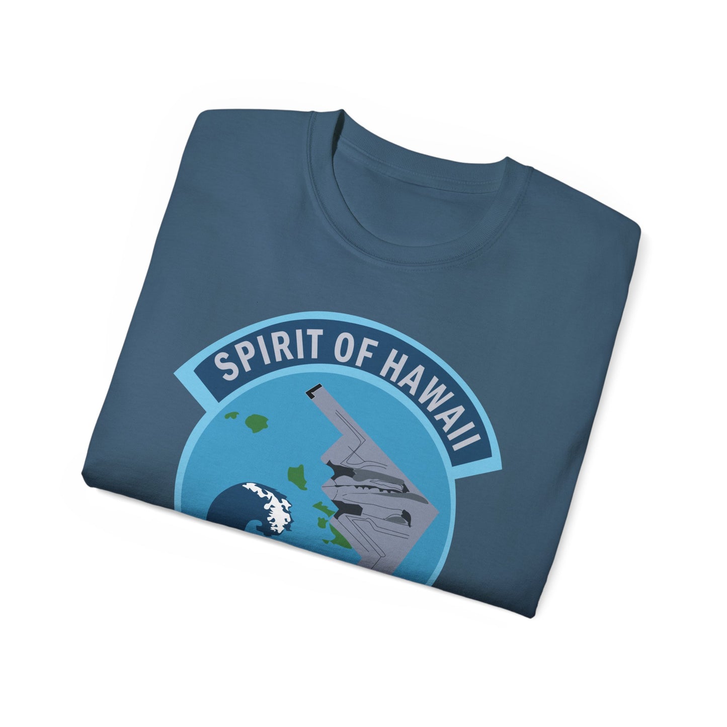 Unisex Ultra Cotton Tee - USAF - B2 - Spirit of Hawaii - Stealth Bomber wo txt X 300