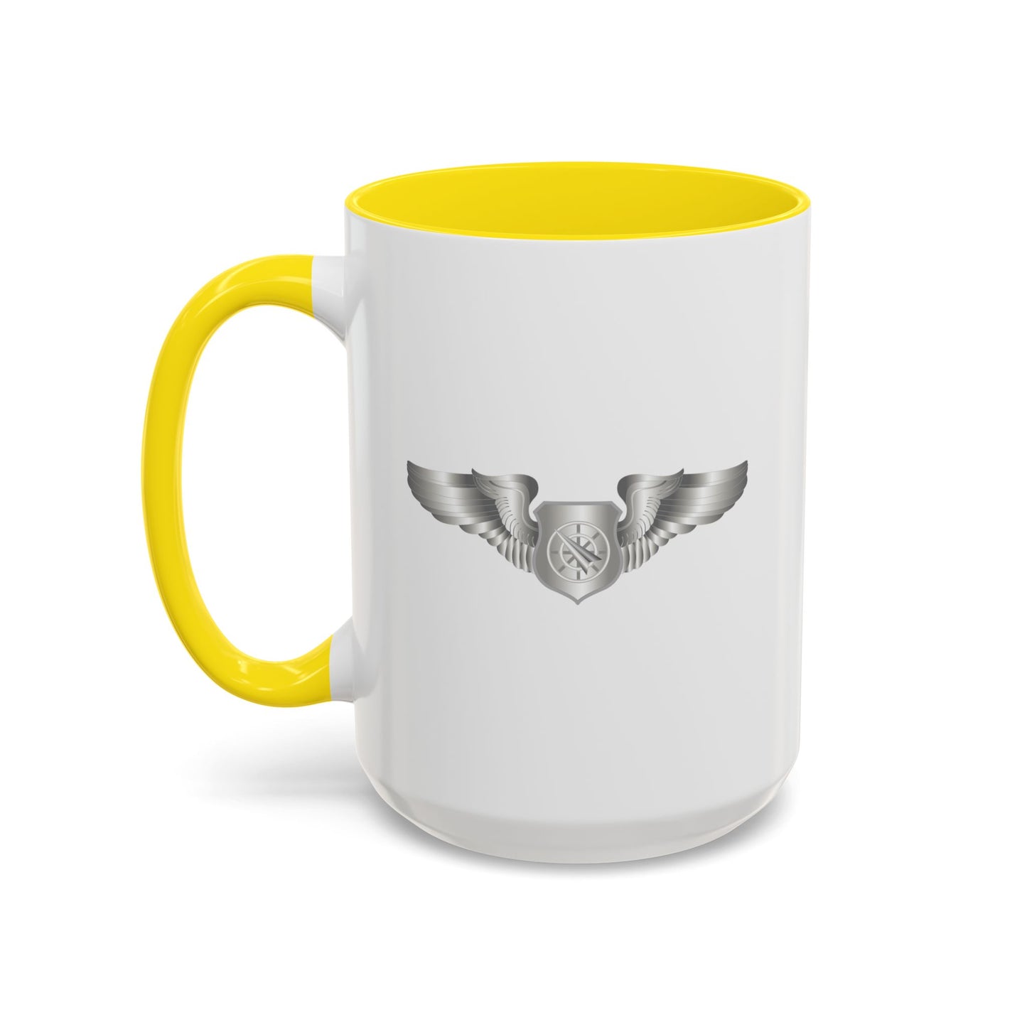 Accent Coffee Mug (11oz & 15oz) - USAF - Air Battle Manager - Basic Wings wo Txt
