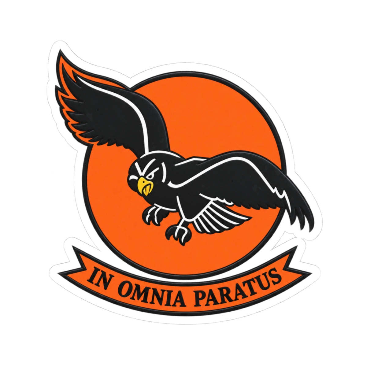 Kiss-Cut Stickers - 98th Fighter-Interceptor Squadron - SSI - wo Txt - 3D - Transparent