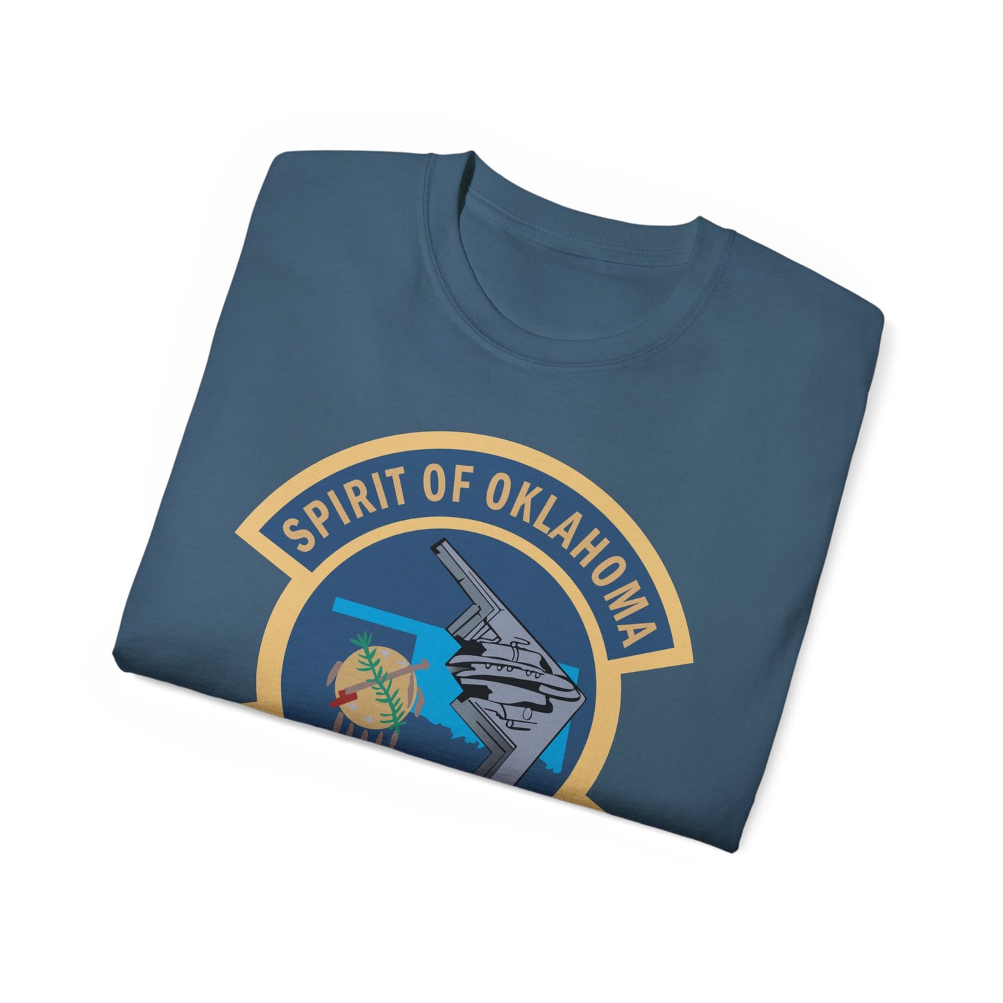 Unisex Ultra Cotton Tee - USAF - B2 - Spirit of Oklahoma - Stealth Bomber wo txt X 300
