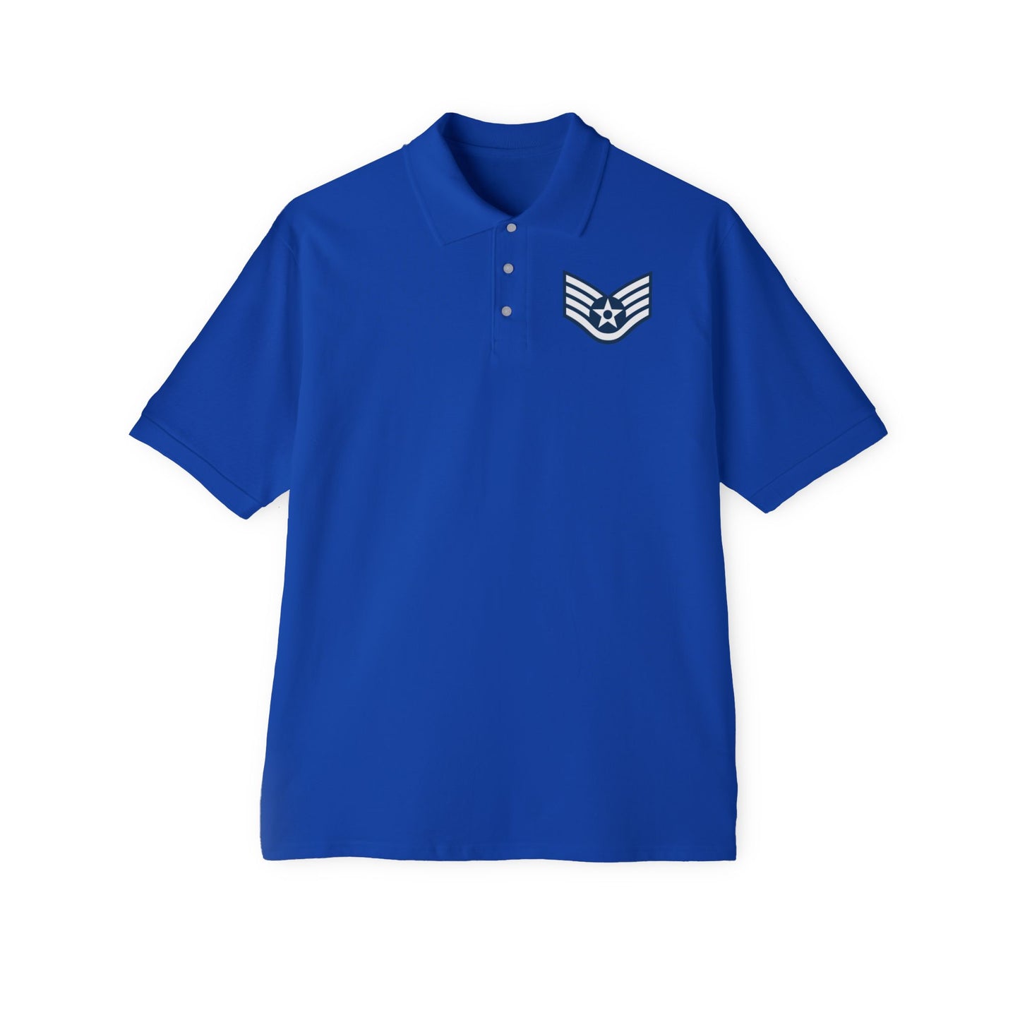Men's Piqué Polo - USAF - Staff Sergeant (E5) - 2020