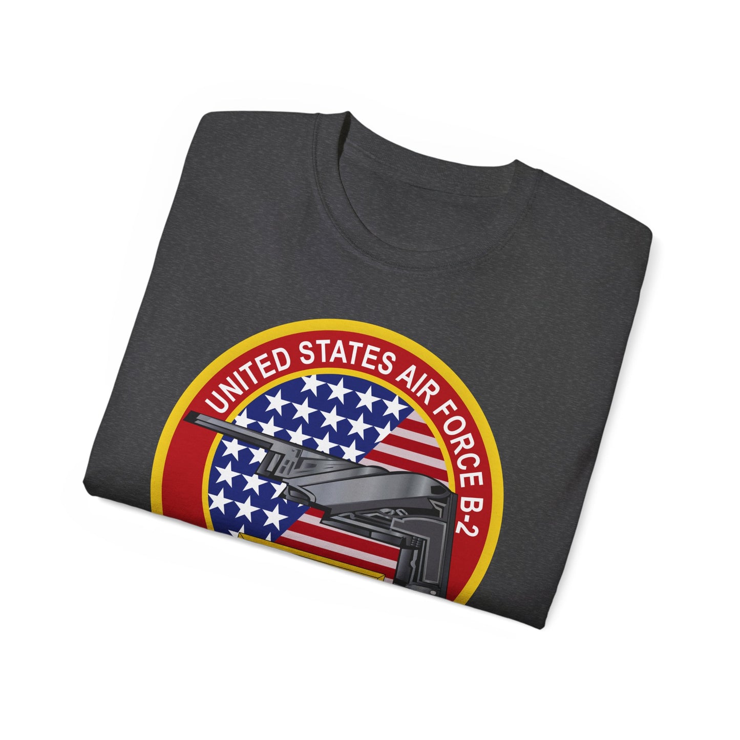 Unisex Ultra Cotton Tee - USAF - B2 - Spirit - Stealth Bomber wo Txt