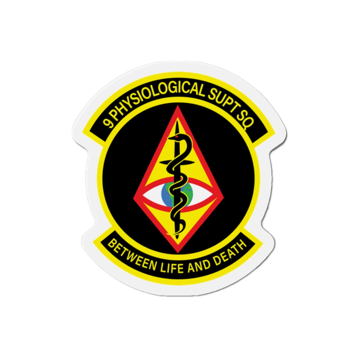 Die-Cut Magnet - USAF - 9th Physiological Support Squadron wo txt X 300