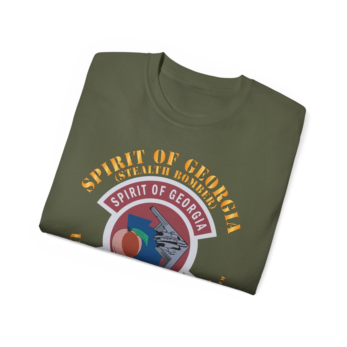 Unisex Ultra Cotton Tee - USAF - B2 - Spirit of Georgia - Stealth Bomber X 300