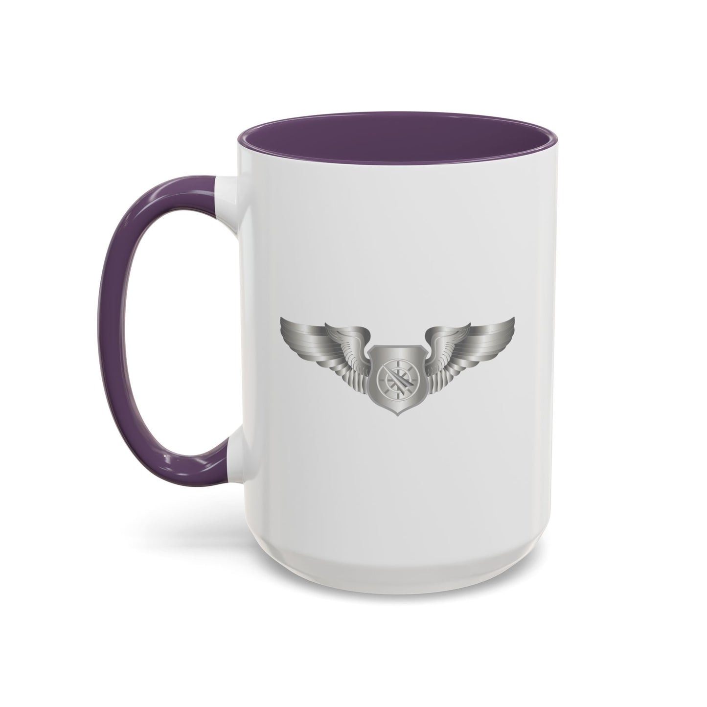 Accent Coffee Mug (11oz & 15oz) - USAF - Air Battle Manager - Basic Wings wo Txt