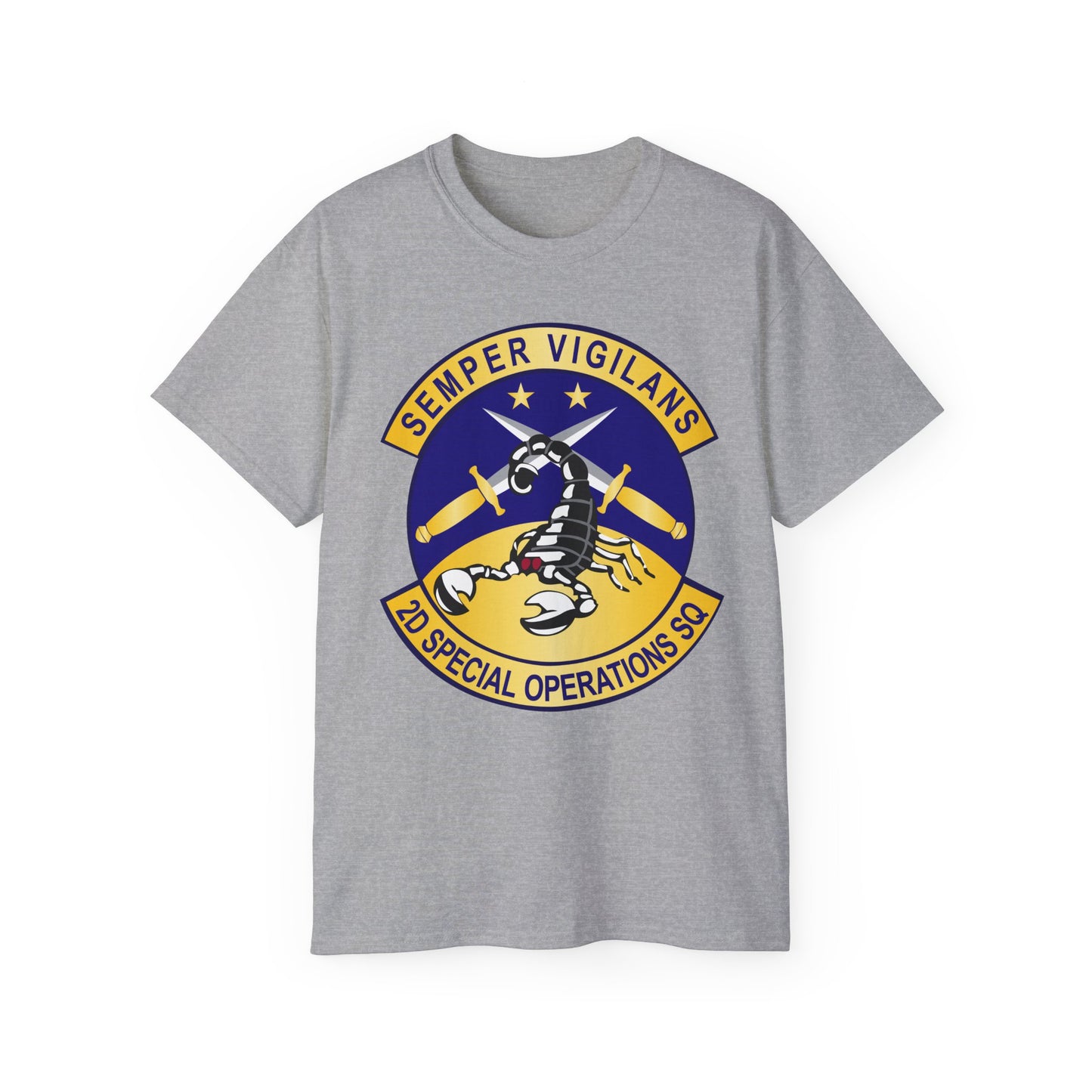 Unisex Ultra Cotton Tee - USAFSOF - 2nd Special Operations Squadron wo Txt