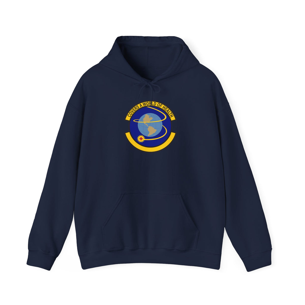 Unisex Heavy Blend Hooded Sweatshirt - USAF - 4th Operational Medical Readiness Sq wo txt X 300