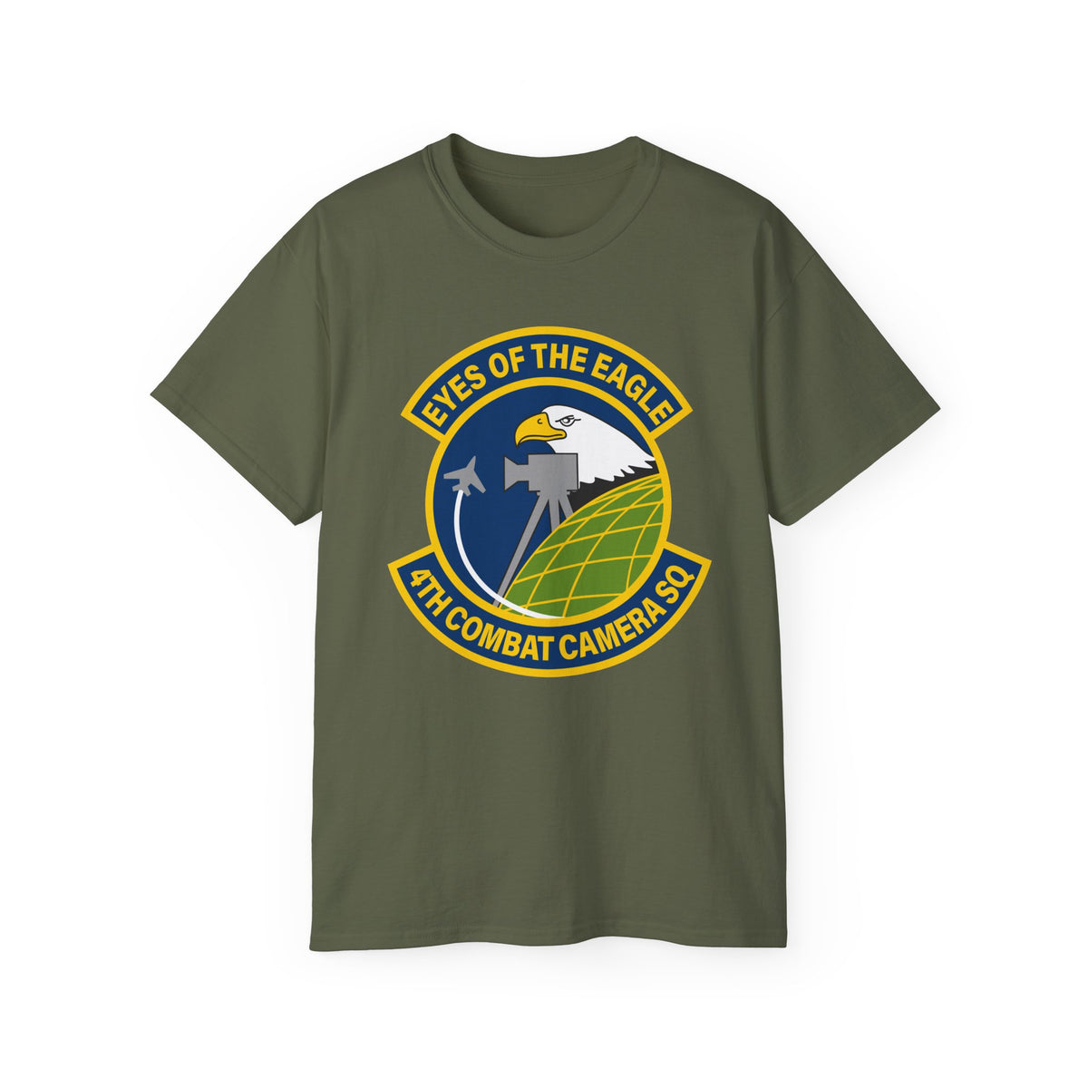 Unisex Ultra Cotton Tee - USAF - 4th Combat Camera Squadron wo txt X 300