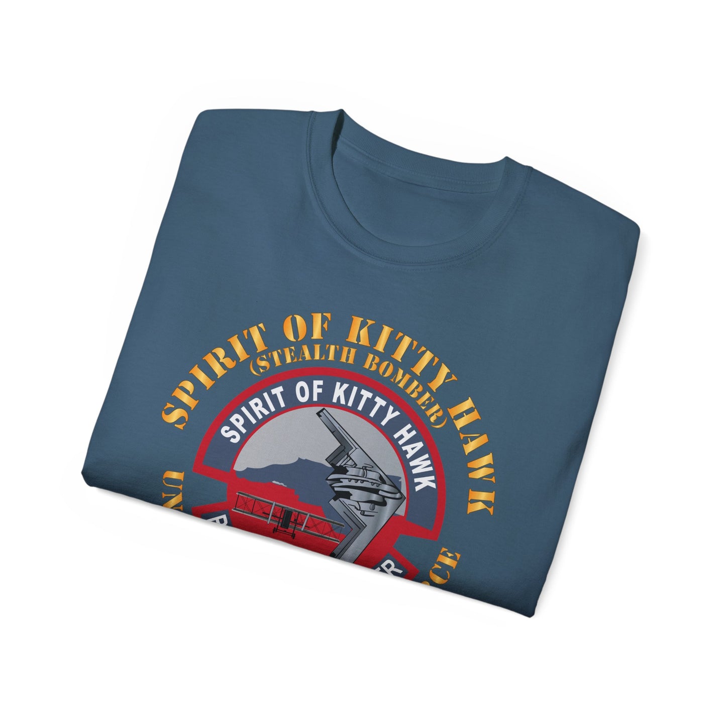 Unisex Ultra Cotton Tee - USAF - B2 - Spirit of Kitty Hawk - Stealth Bomber X 300