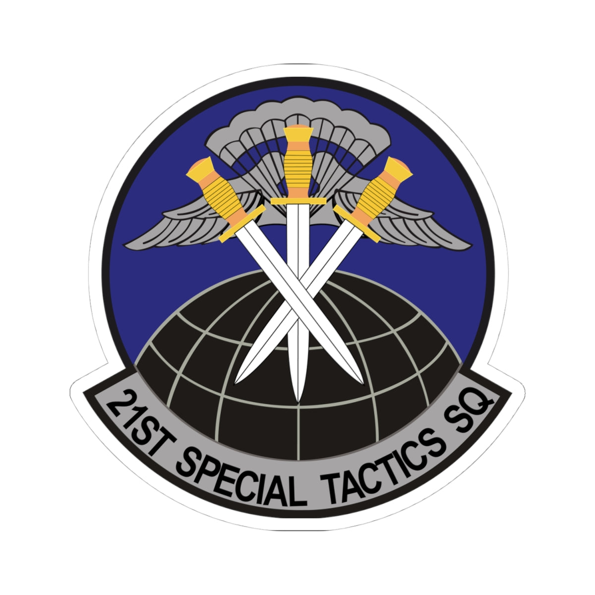 Kiss-Cut Stickers - USAF - 21st Special Tactics Squadron wo Txt