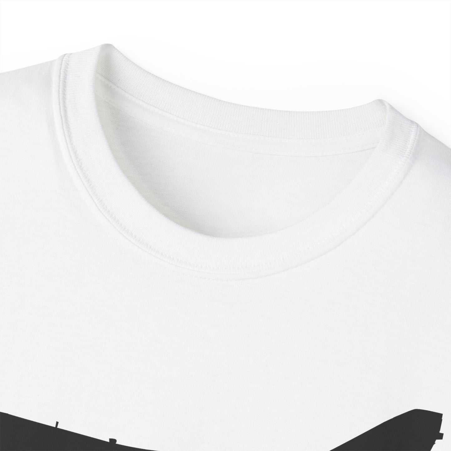 Unisex Ultra Cotton Tee - Aircraft - Navy - A-7B Corsair II - Side - Silhouette X 300