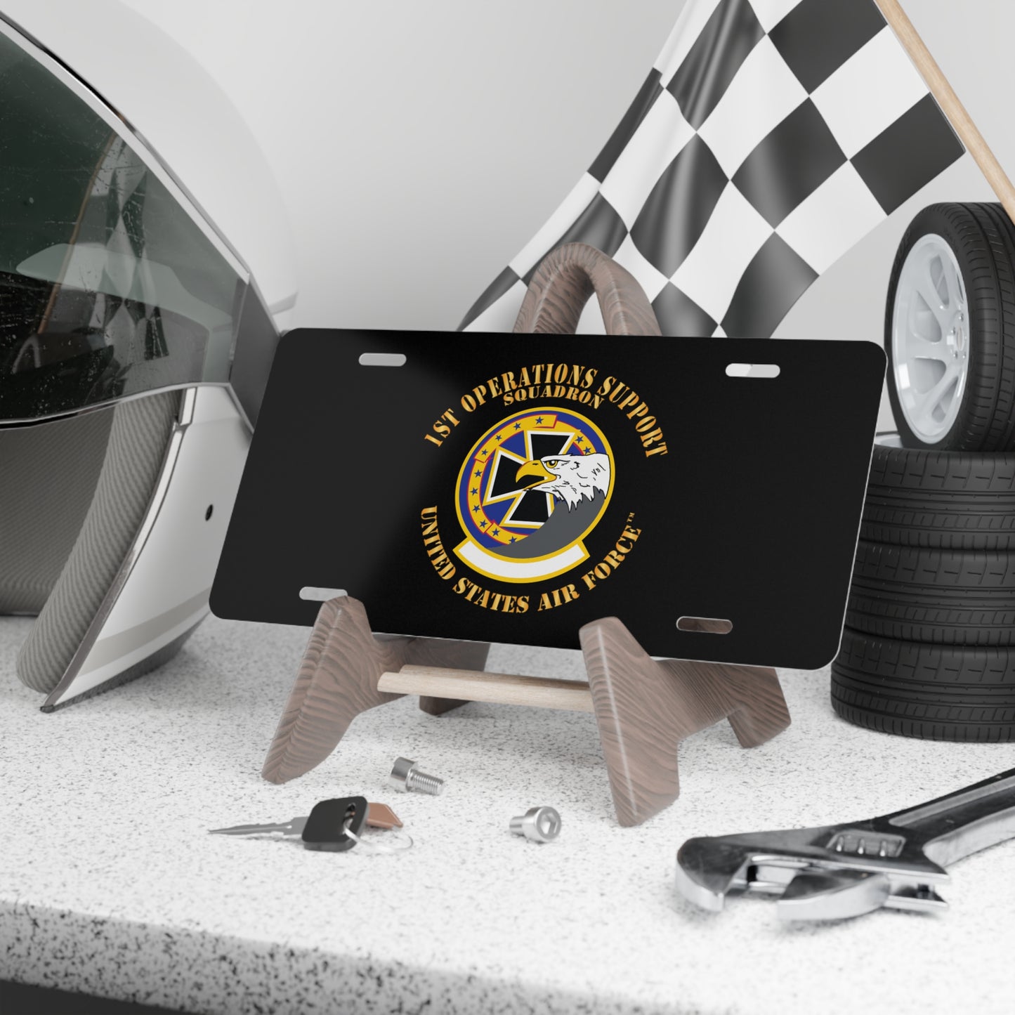 License Plate - USAF - 1st Operations Support Squadron